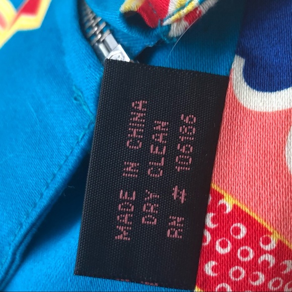 Trashy Diva Geisha Fans Cropped Top Turquoise 12 - Picture 4 of 8